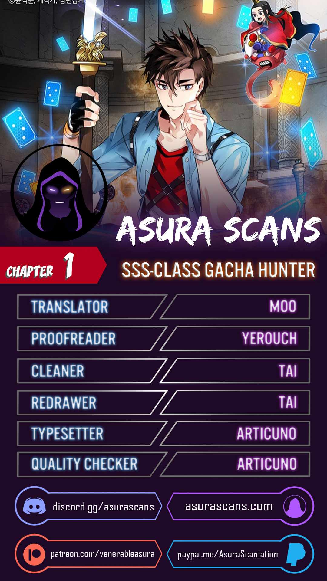 SSS-Class Gacha Hunter Chapter 1 1